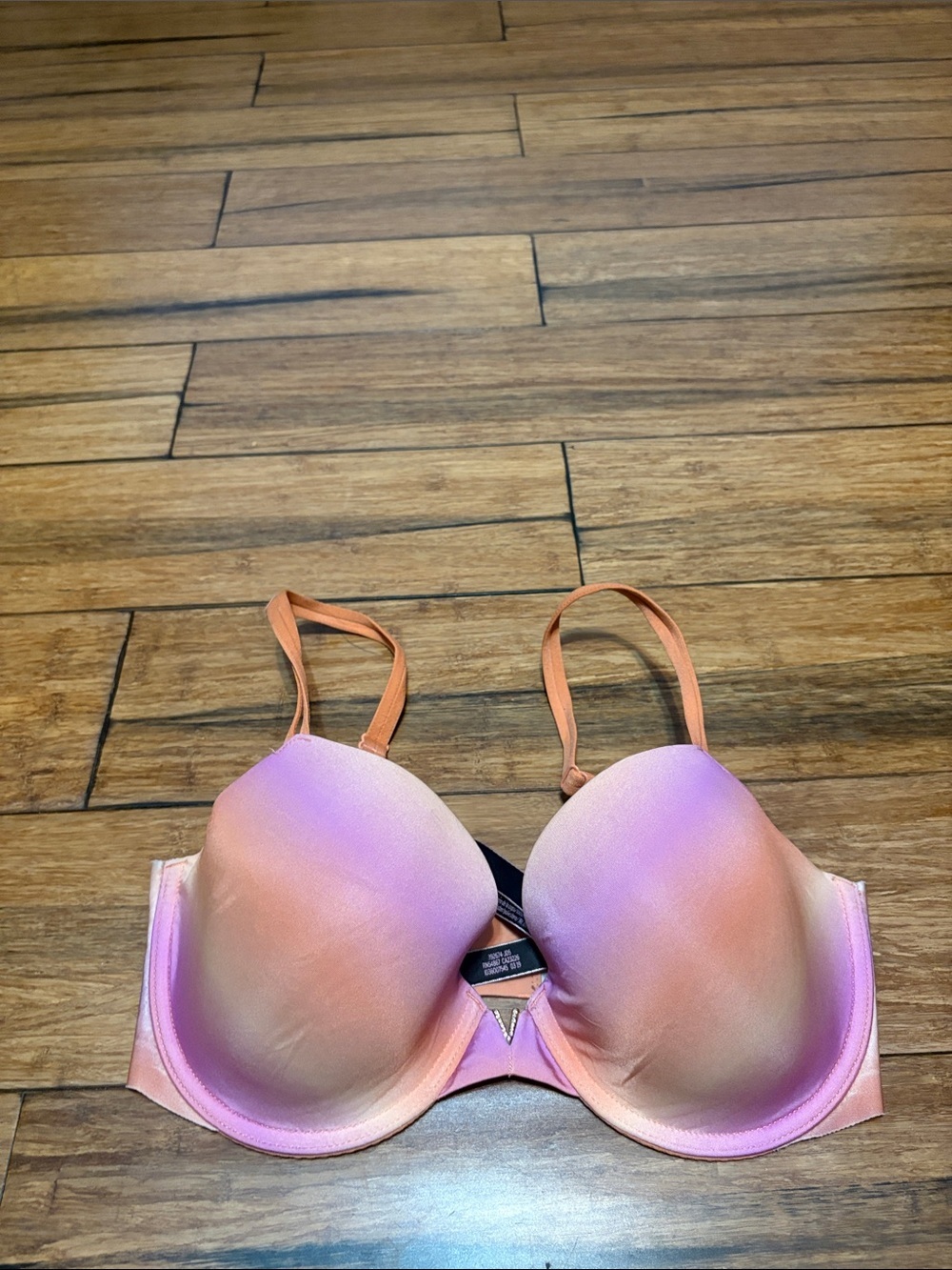 Victoria’s Secret Sunset Gradient Smooth 32DD Bra Lined Demi
